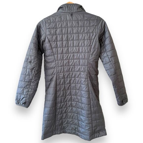 Patagonia Nano Puff Parka Gray Size Extra Small Women’s Long Puffer Jacket - Picture 7 of 10